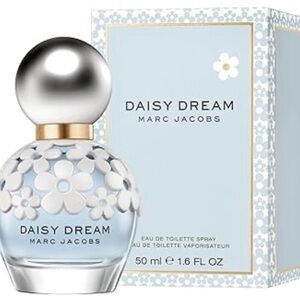 Marc Jacobs Daisy Dream Light Blue & White Floral Perfume Bottle